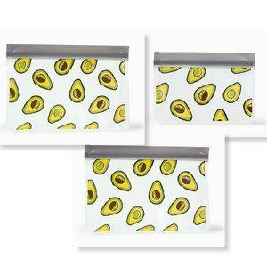 3 Reusable Snack Bags- 1 Small & 2 Medium-NWOT